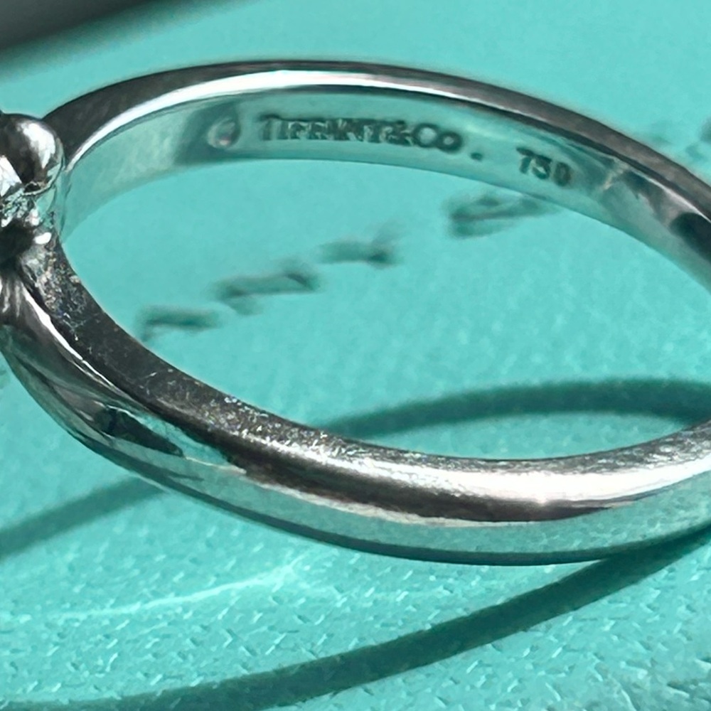 Tiffany & Co. 750 & Diamond Dragonfly Ring - Picture 5 of 7